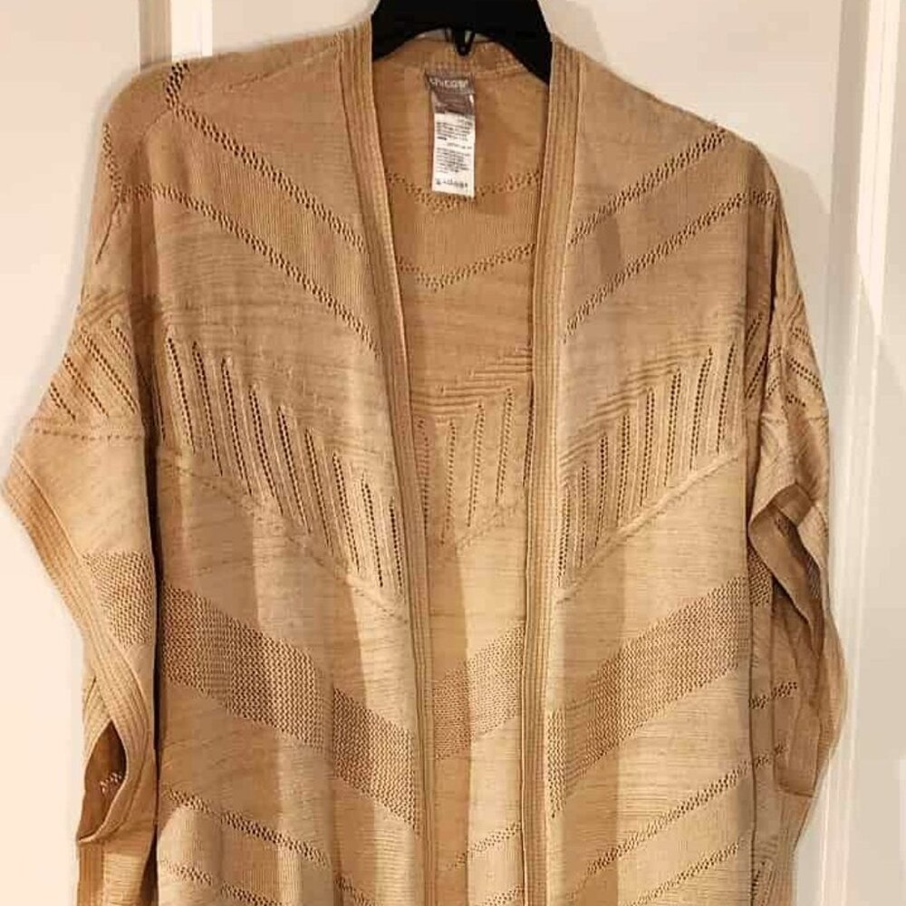 Chico’s Sweater Tan, L/XL